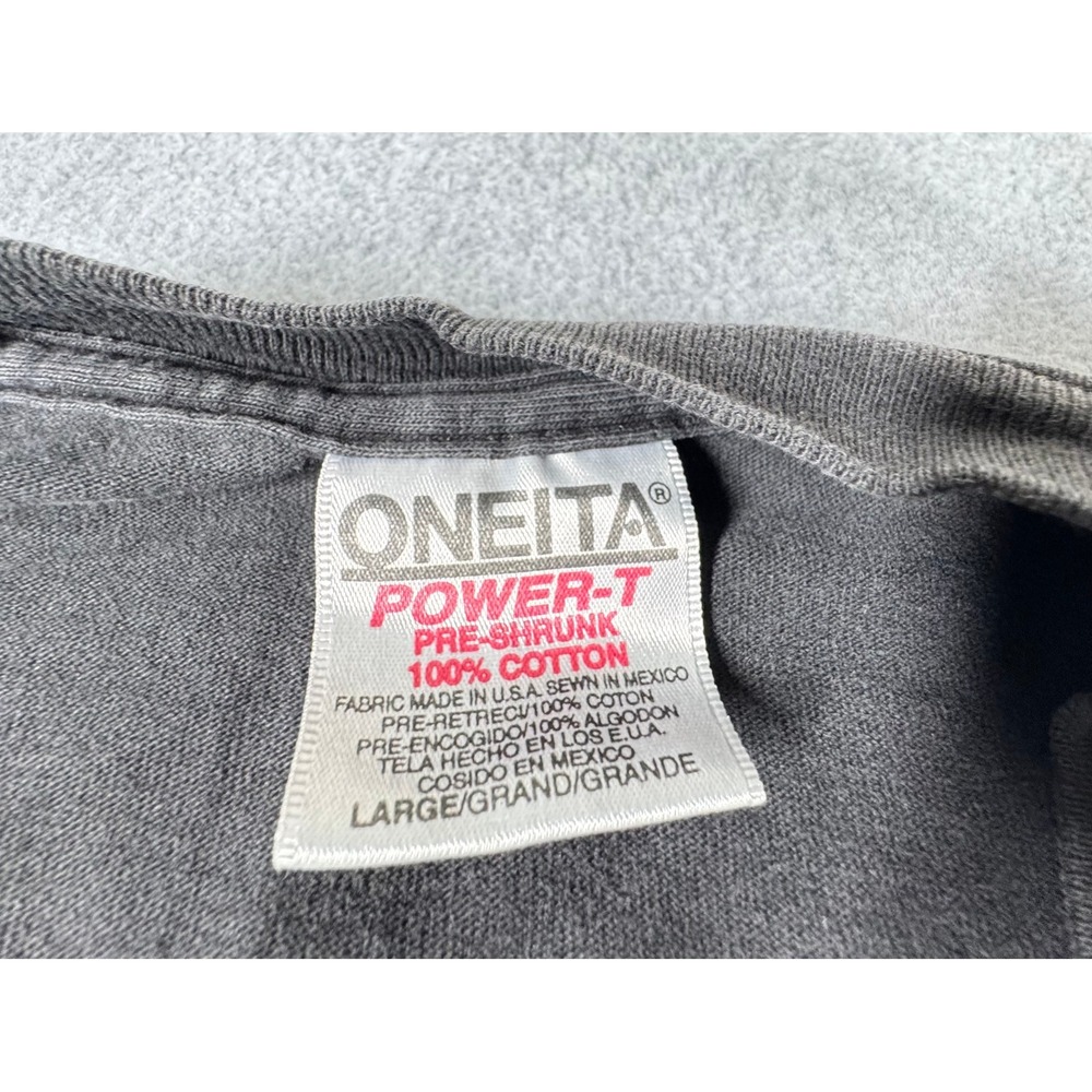 Vintage Onieta Single Stitch T Shirt L Wolf Gregg Murray Art Pre‎ Shrunk Cotton - Picture 3 of 5